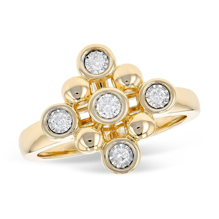 14KT Gold Ladies Diamond Ring