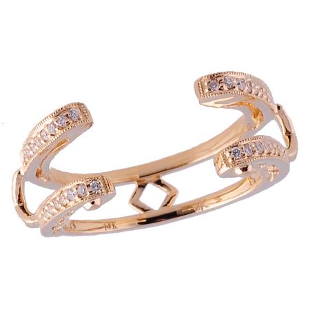 14KT Gold Ladies Wrap/Guard