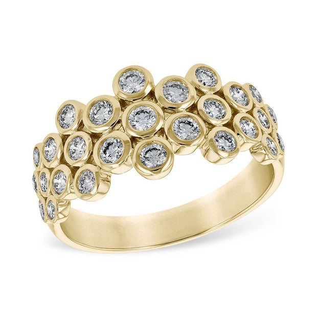 14KT Gold Ladies Diamond Ring