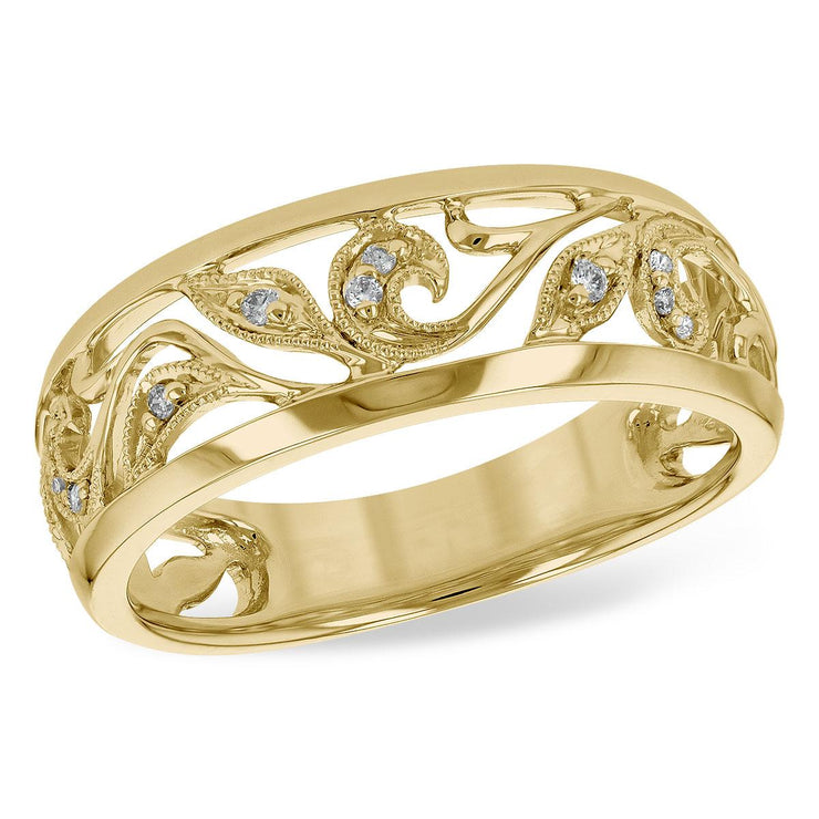 14KT Gold Ladies Wedding Ring