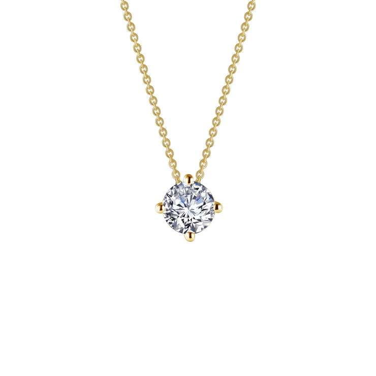 1.5 CTW Solitaire Necklace