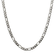 Stainless Steel 6mm Figaro Polished Chain