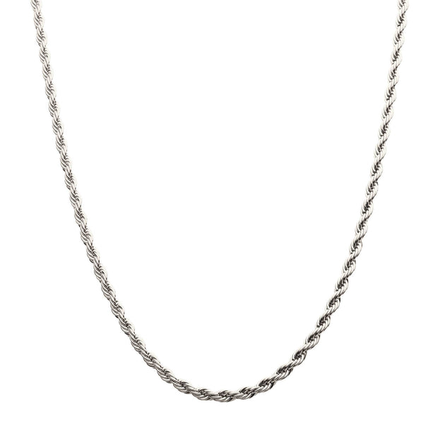 4mm Steel Rope Chain Necklace