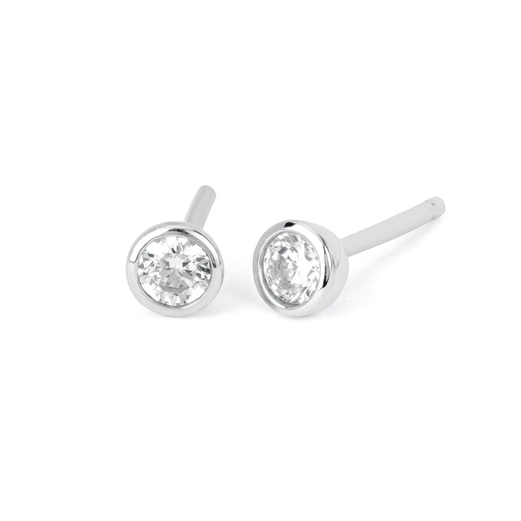 EARRINGS  RD G 0.41;