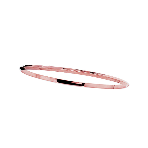 14K Gold Knife Edge Bangle