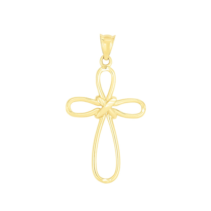 14K Gold Cross