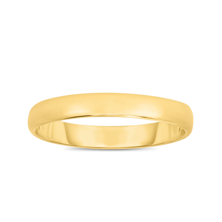 14K Gold 4mm Wedding Band