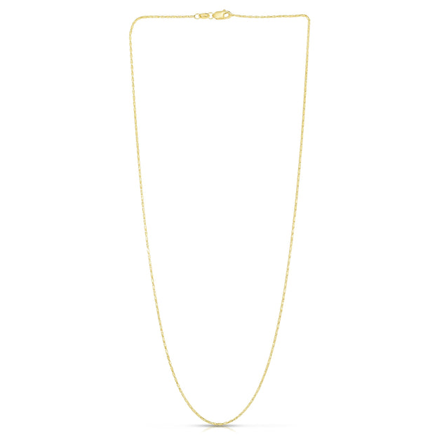 14K Gold .9mm Lumina Chain