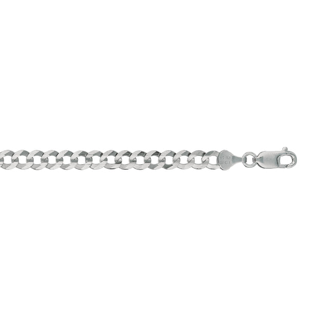 14K Gold 5.7mm Comfort Curb Chain