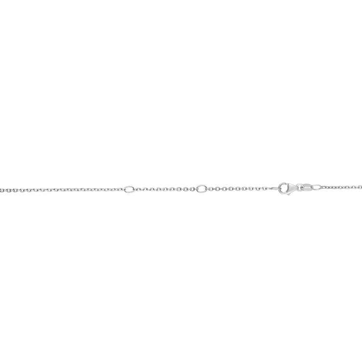 14K Gold 1.2mm Double Extendable Cable Chain