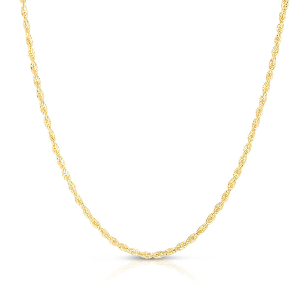 14K Gold 2.7mm Lite Rope Chain